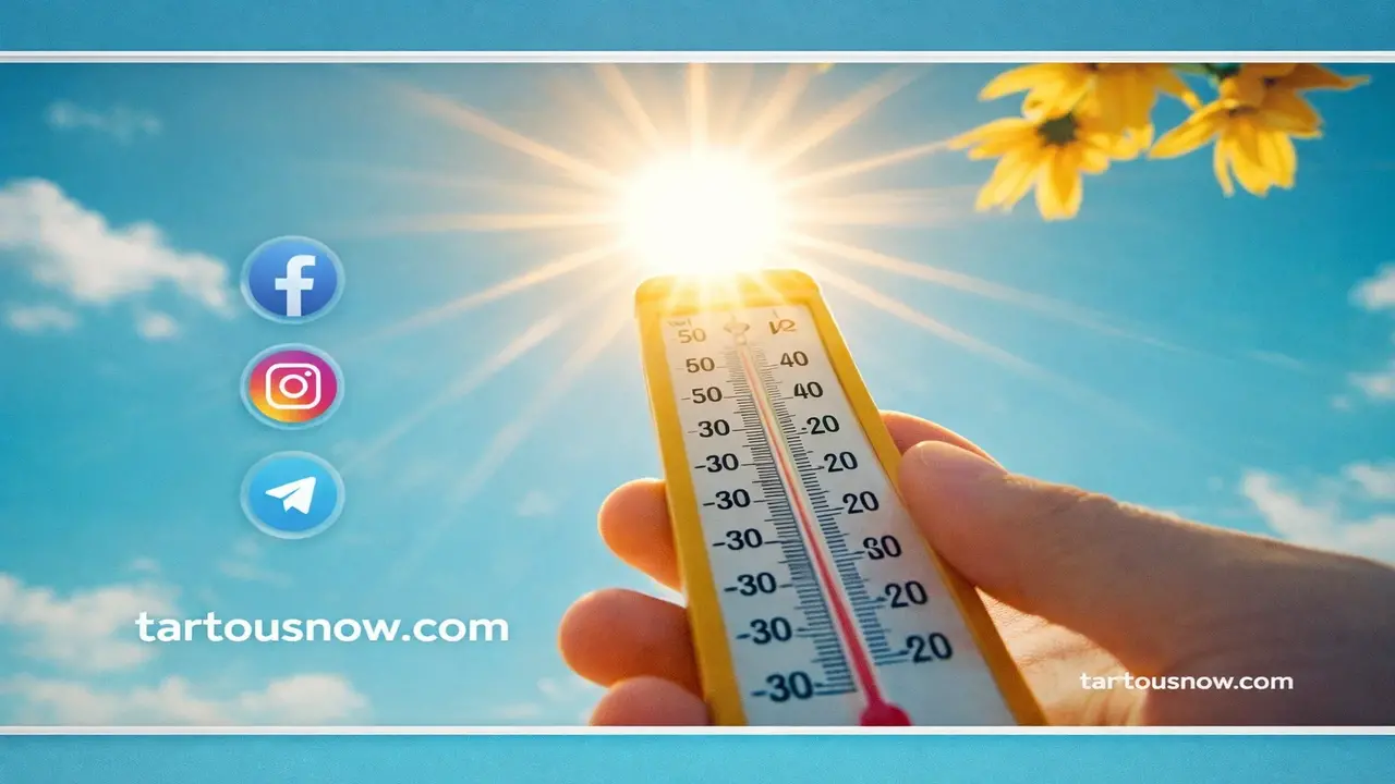 الأرصاد تعلن تحسن حالة الطقس وارتفاع درجات الحرارة في أنحاء الجمهورية